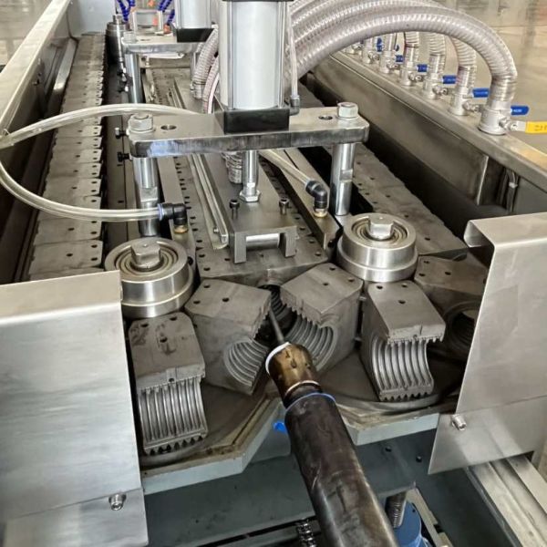 Energy Saving Plastic Flexible Conduit Pipe Machine PE PP Single Wall Corrugated Hose Tube Extrusion Production Line