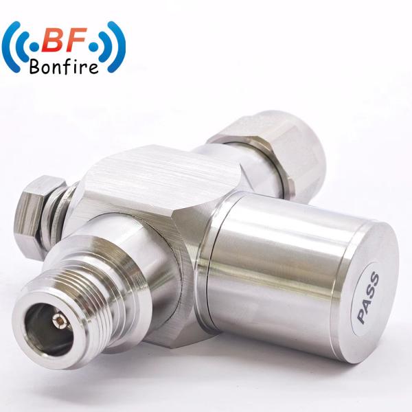 BLQ-6g RF Protetor contra ondas de raio Alimentação Relâmpago Arrestor Tubo de gás RF Arrester N Homem para N Plug Homem Duplo Homem Fêmea Arrester de ondas de cabo