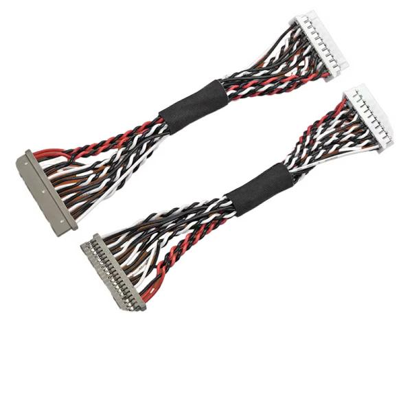 Speed Data Transfer LVDS Cable Assembly with Top Copper Conductor and ROHS Certification
