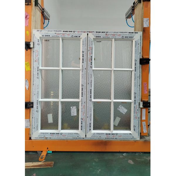 French style decoration with broken bridge aluminum profile windows