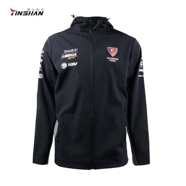 Chaquetas a prueba de viento para OEM Impresión de logotipo personalizado Los aficionados usan en motocicletas y carreras de automóviles de F1