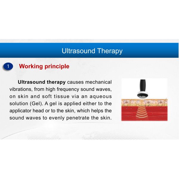 3 In 1 Teacr Shockwave Ultrasound Professional Therapy Solution With Adjustable Pressure, High-Frequency Sound Waves, Advanced Physio Device For Pain Management