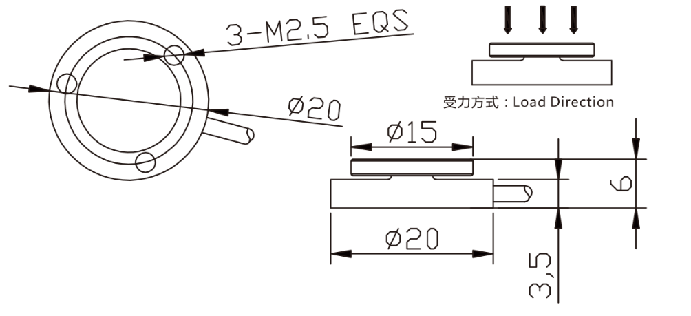 Miniature Low Profile Load Cell