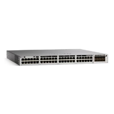Porto 48 do interruptor C9300-48UN-E 9300 de Cisco de fundamentos da rede 5Gbps