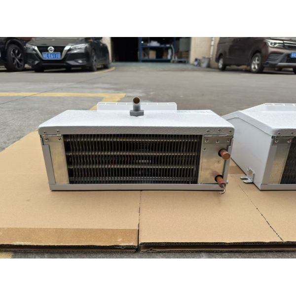 Factory Custom OEM Industrial Angled High Efficiency Evaporator Air Cooler with 1 Year Warranty for Cold Room Condensing Unit
