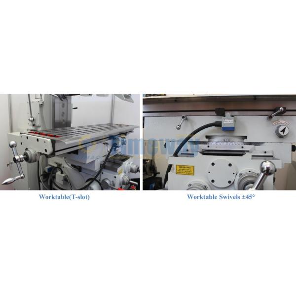 Rectangular Guideway Type Universal Horizontal Milling Machine Normal Miller for Metal