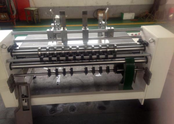 Frequency Adsorb Automatic Corrugated Paperboard Partition Machine / Cardboard Slotting Machine