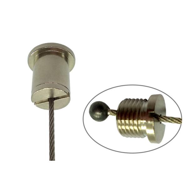 Low Price Stainless Steel Fittings Wire Rope With Carbon Steel Ball Shanks