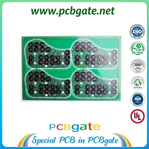 FR4 electric grinder carbon ink PCB for power tool speed control triggers. 