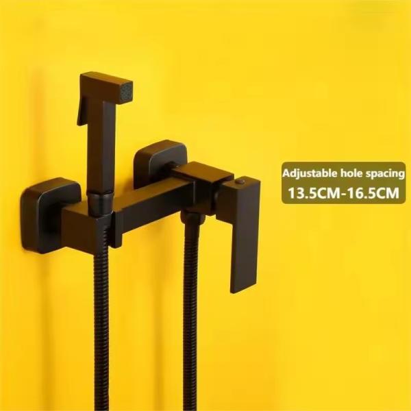 2024 VERTICAL Hand Held Toilet Shower Head Douche Bidet Spray with PVC Water Hose