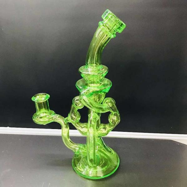 Brûleur à mazout en verre en verre de pyrex de Shisha 14Inch de tube de brûleur