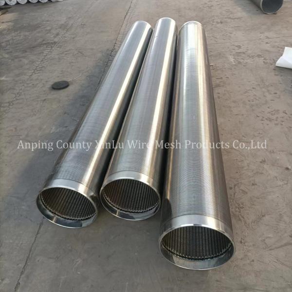 10 Filter Johnson Strainer Pipe With Vee Wire Wrapped Continuous Slot