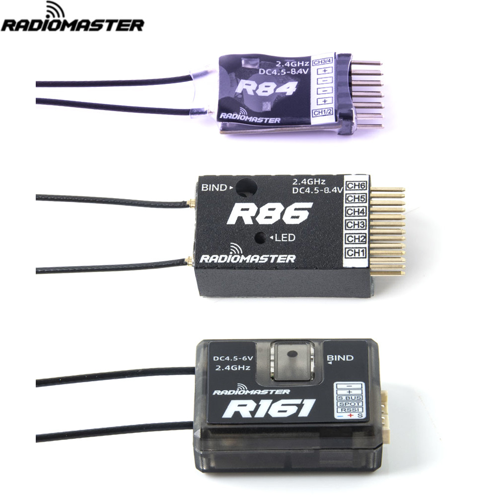 Wholesale Price Radiomaster R81 R84 R86 RC R88 4CH 6 8 Receptor SBUS RSSI For FRSKY D16 TXS SE Drones