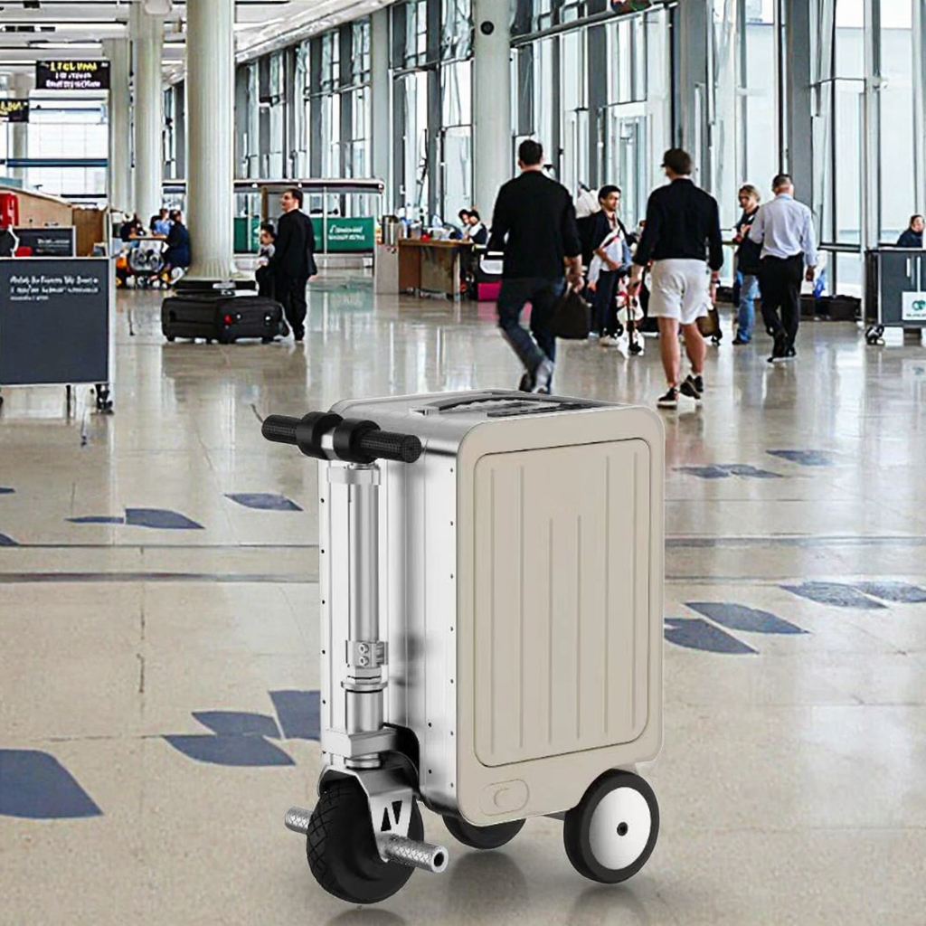 Customized Intelligent Portable Pc Suitcase  Carry On Luggage With Power Bank