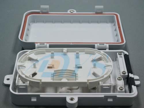 Wall Mounted 6 Ports SC Outdoor Fiber Optic Terminal Box For Wall Mounted