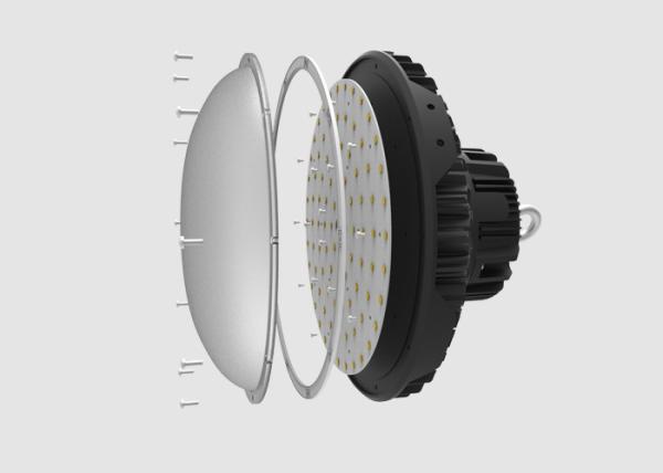 25500lm LED High Bay Gym Lighting / 150W Indoor Lighting With Diffused Cover