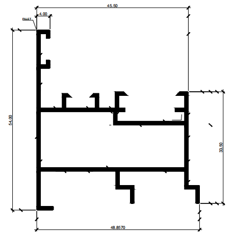 6063 6061 Aluminum Alloy Profiles for Windows and Doors Curtain Wall in Guatemala