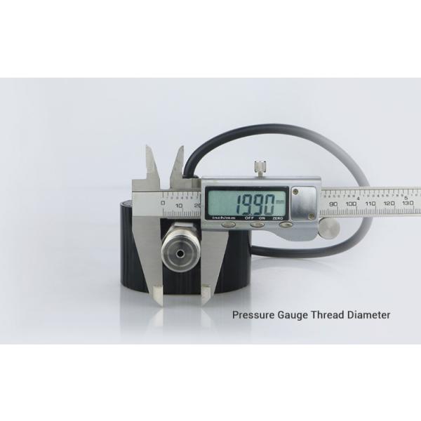 80mm Electronic Display Screen Threaded Pressure Measuring Instrument for OEM Support