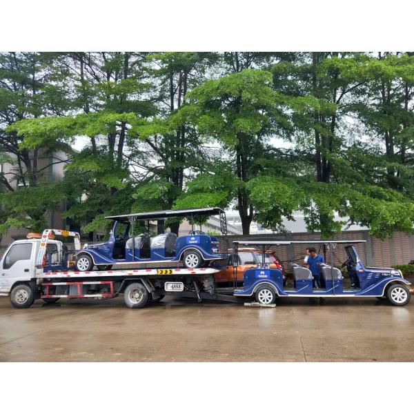 Replica  Electric Classic Vehicle 11 Seater Golf Cart For Sightseeing
