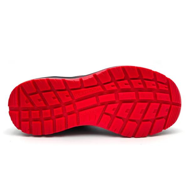 Chaussures de sécurité de construction avec orteil en acier / chaussures de sécurité respirantes Flyknit