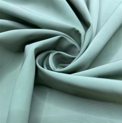150D Recycled Polyester Filament Satin Fabric 150D*150D Jackets And Coats Trench Coats