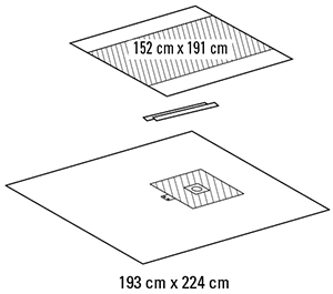 Hospital 40g 60g ENT Sterile Surgical Packs For Eye Ear Nose Throat