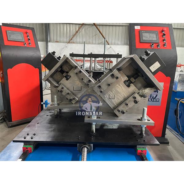 “Double U Channel Two In One Roll Forming Machine US Standard PLC Control High Speed U Shape Steel Keel Cold Roll Form Equipment For Construction”
