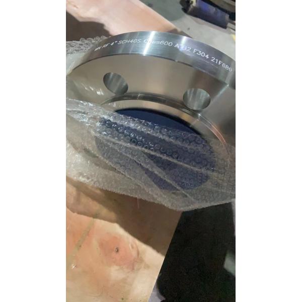 ASTM A182 N06600 High Strength Weld Neck Flange CL300 RF ASME B16.5