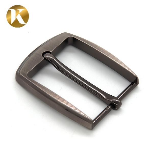 Fashion Silver 35mm Pin Belt Buckles Zinc Alloy With Long Using Time