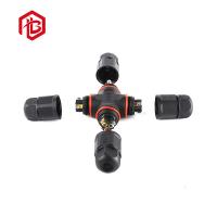 GYD-BETT Conector de cabo rápido à prova d'água exterior Retardante de chama IP68 M20 Conexão de parafuso de nylon em forma de cruz