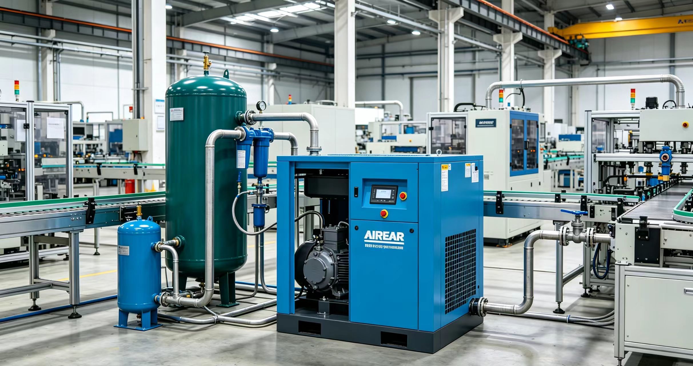 AGCD Economy Series—25Hp Oil-Injected Air-Cooled  Screw Compressor