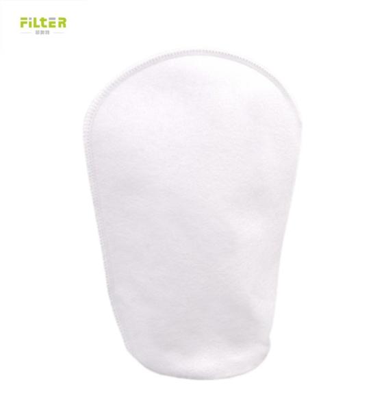 High Temperature Resistant Nylon PP Polyester Liquid Filter Bag For Industrial Sewage Treatment