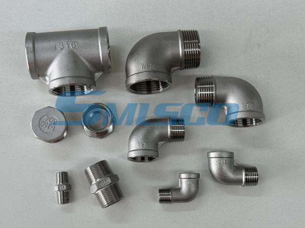 304 Casting Fitting NPT 1 Class 150 For Plumbing Pipeline