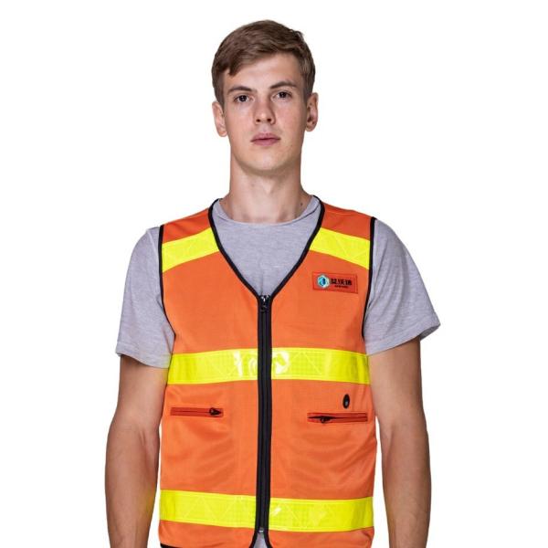 Geological Exploration Water Cycle Cooling Vest with Knitted Insert Cooling Ice Pack