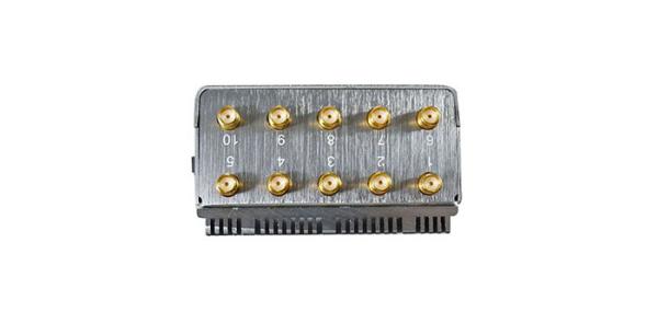 Do inibidor Handheld do sinal de 10 antenas tampa de nylon 4G 5G WIFI GPS AC110V