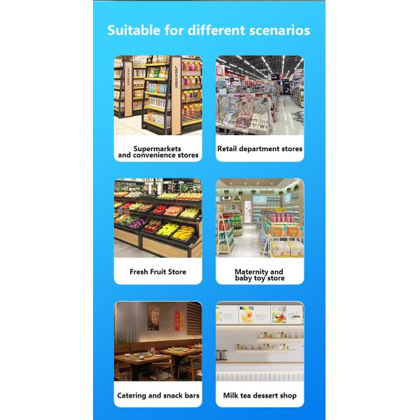 Thermal Transfer Printer Technology 11.6 Inch Android POS Kiosk for Supermarket Restaurant 4GB 32GB NFC 58mm Touch Screen