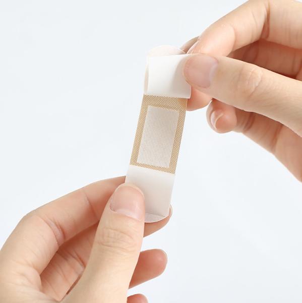 china manufacturer price white band-aid fabric medical wound adhesive plaster custom printed band aid