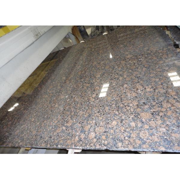 Standard Size Baltic Brown Granite Kitchen Slab , Heavy Duty Stone Granite Slabs
