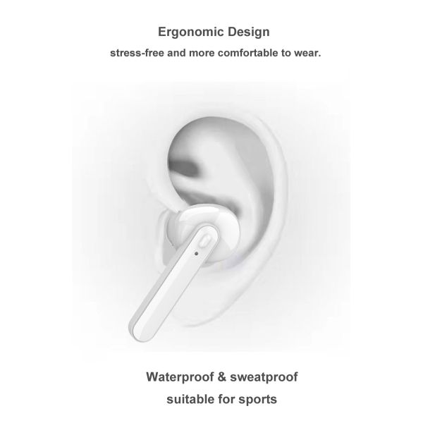 Makeup Mirror True Wireless Stereo Earbuds Mobile Holder Wireless Headset With Microphone and Makeup Mirror and Mobile Holder