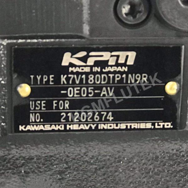 XCMG XE370EK Original Kawasaki Axial Plunger Pump K7V180DTP1N9R-0E05-AV