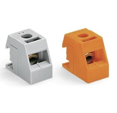 Blocos de terminais de 600 V de fio para bordo com design compacto