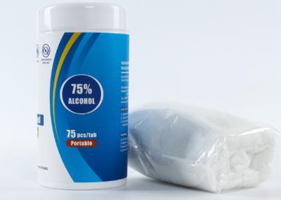 75% Alcohol Sterilized Canned Wet Paper Wipes / Non Washing Sterilized Wiper