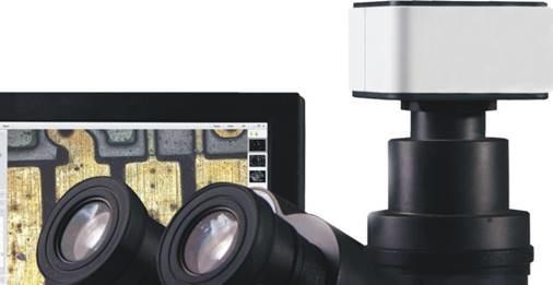Maximum Pixel 5M USB 2.0 Digital Microscope Camera 22FPS Frame Rate