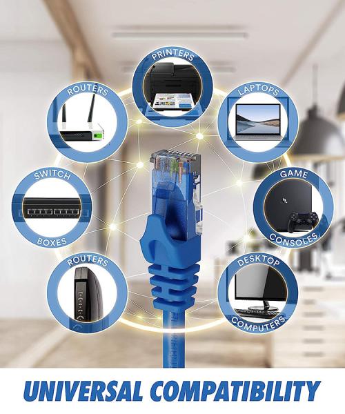 1m 5m 10m 30m Cat5 Cat5e Cat6 Cat7 STP UTP RJ45 Patch Cord Lan Ethernet Network Cable