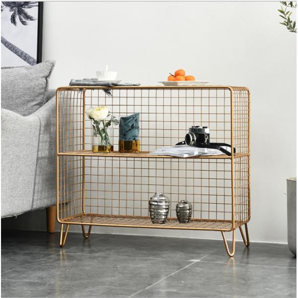 2 Tier Steel Book Storage Cabinet , Corrosion Proof Multi Layer Storage Rack
