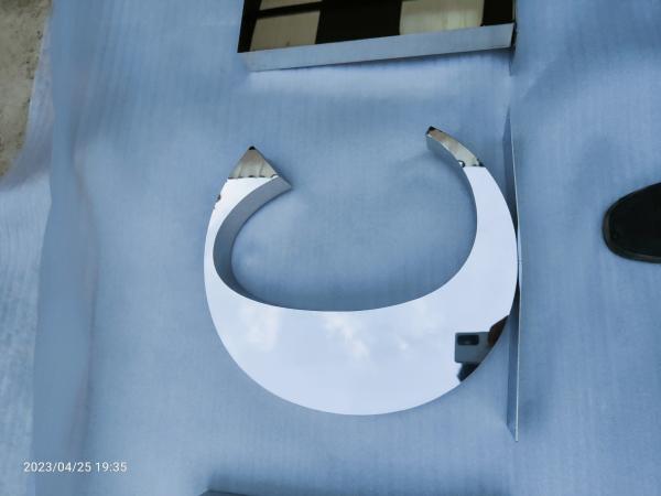 Hot selling stainless steel double-sided lettering Outdoor company logo Acrylic metal 3d backlit lettering logo
