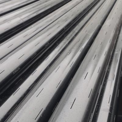 Threaded Connection Slotted Liner Hot Rolled Galvanized Tubing for Oil and Gas Industry API-5CT Standard