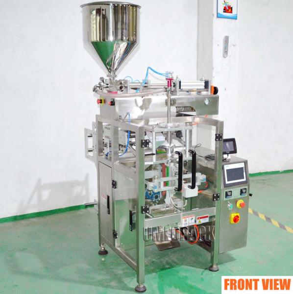 UMEO-320Y Automatic sachet ketchup sauce edible sunflower oil liquid pouch seal packing machine