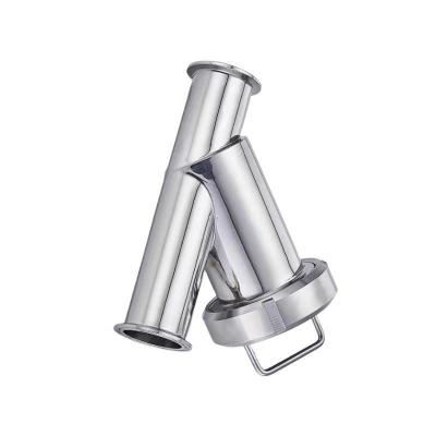 Equipamento sanitário de fabricação de cerveja Filtro tipo Y com ordem mínima de 1 peça SS304/316L