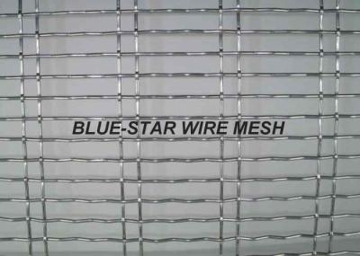 304 / 316 Pre Crimped Wire Mesh Long Slot Screen Mesh Double / Triple Shute For Mining / Quarry